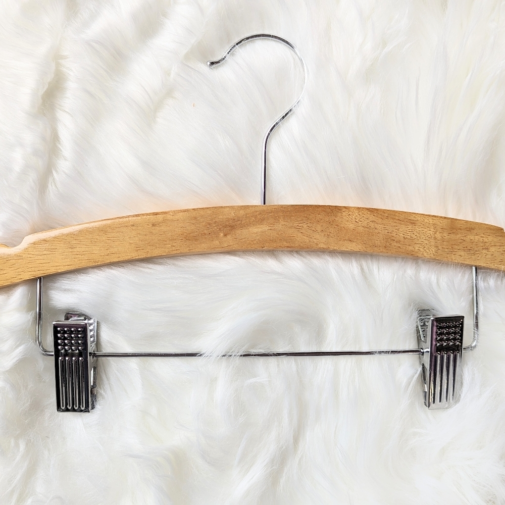 Wooden Hangers for Kids Set of 24